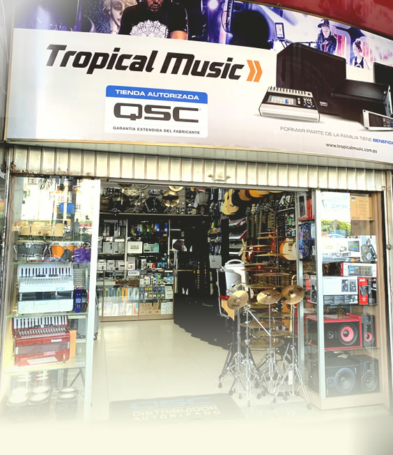 Tropical Music — loja em Ciudad del Este