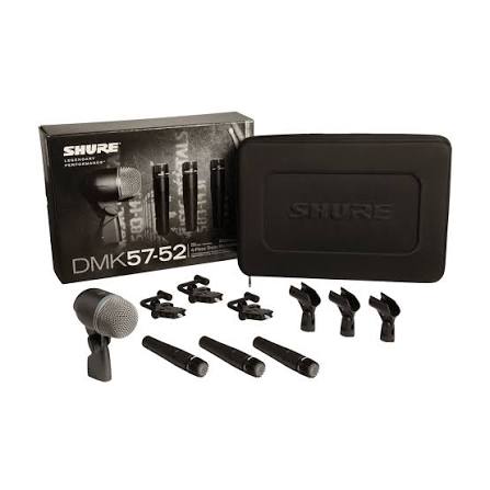 SHURE Microfone KIT Bateria DMK 5257