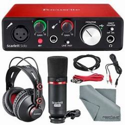 FOCUSRITE SCARLETT SOLO STUDIO KIT